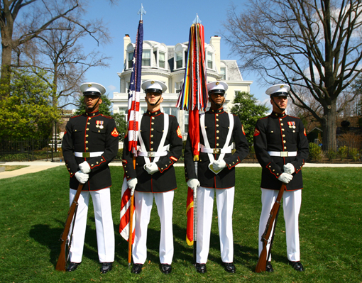 Marine Barracks > Units > Company A > The United States Mairne Corps